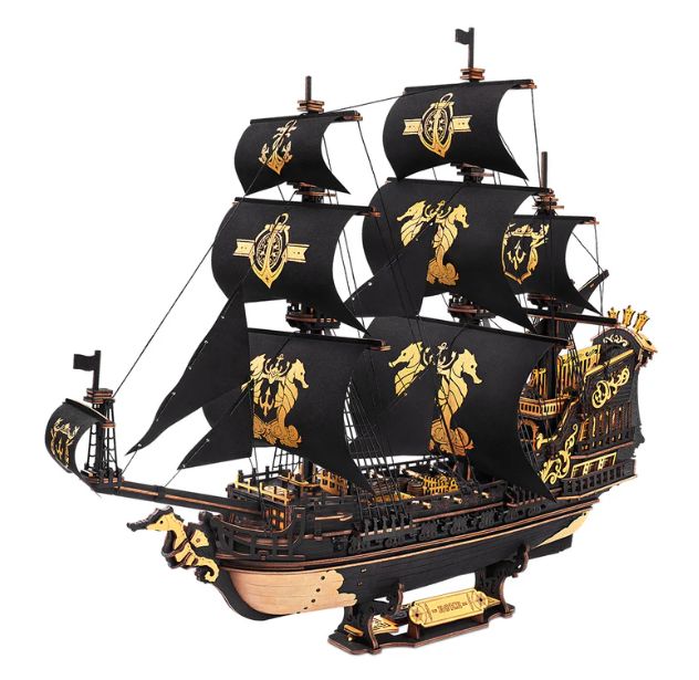 ROKR The Seahorse Scale Model 3D Wooden Puzzle - Hobby Sense