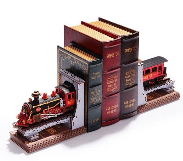 Rolife Book Nook Century Train and Wonderland 3D Wooden Puzzle - Hobby Sense