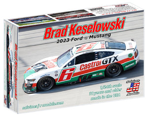 1/24 RFK Racing 2023 Brad Keselowski Ford Mustang Castrol Oil - Hobby Sense