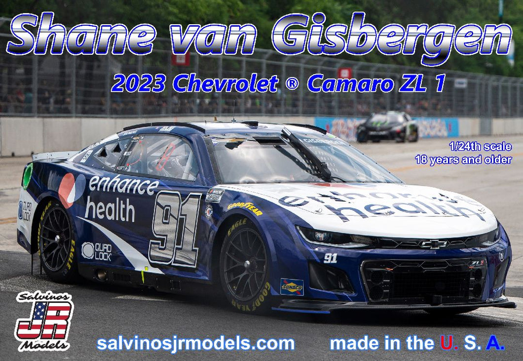 1/24 Trackhouse Racing Shane van Gisbergen 2023 Chevrolet Camaro - Hobby Sense