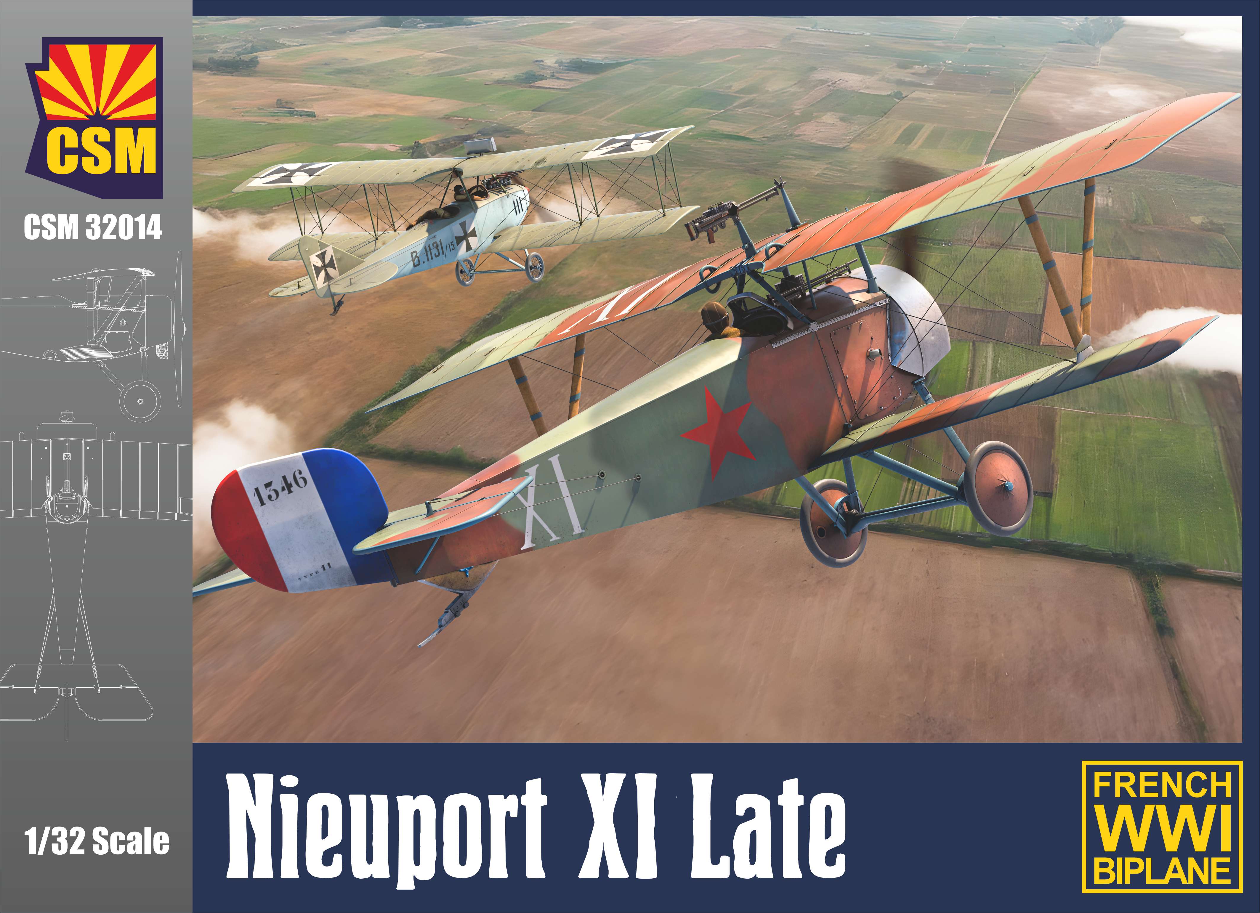 1/32 Nieuport XI Late - Hobby Sense