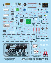 1/12 F16 Cockpit - Hobby Sense