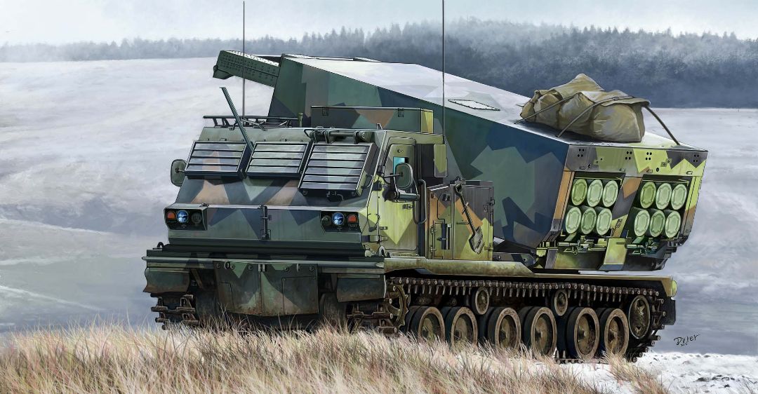 1/35 M270/A1 Multiple Launch Rocket System, Norway - Hobby Sense