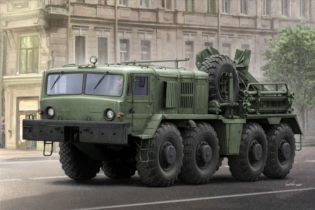 1/35 KET-T Recovery Vehicle Based on MAZ-537 Heavy Truck - Hobby Sense