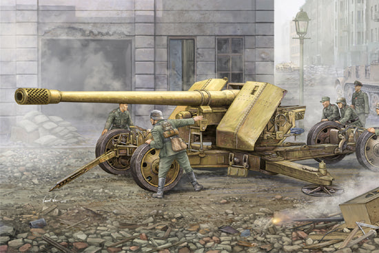 1/35 German 12.8-cm-Kanone 43 bzw. 44 (KRUPP) - Hobby Sense