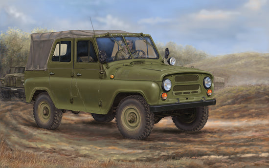 1/35 Soviet UAZ-469 All-Terrain Vehicle - Hobby Sense