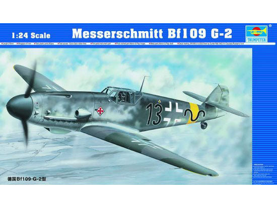 Trumpeter 1/24 Messerschmitt Bf 109 G-2 - Hobby Sense