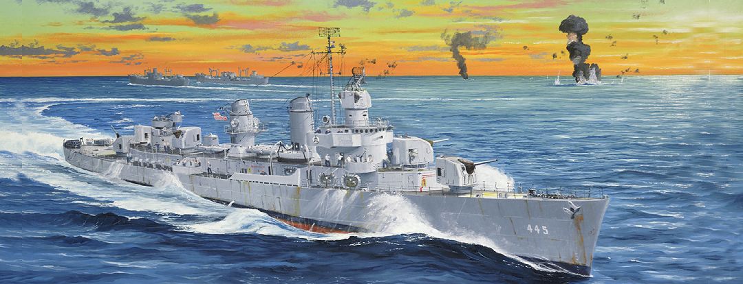 1/200 USS Fletcher DD-445 - Hobby Sense