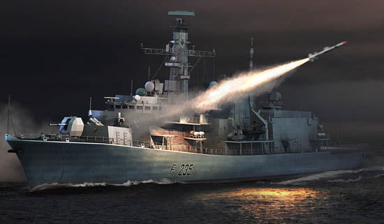 1/350 HMS Type23 Frigate - Monmouth(F235) - Hobby Sense