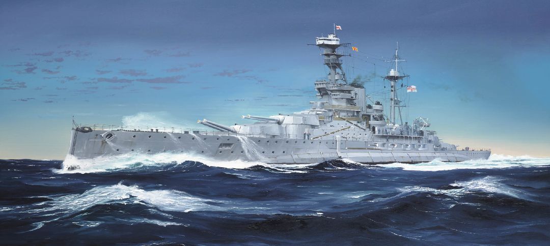 Trumpeter 1/350 HMS Royal Oak Battleship - Hobby Sense
