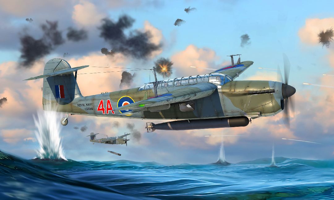 1/48 Fairey Barracuda WWII Torpedo Bomber - Hobby Sense