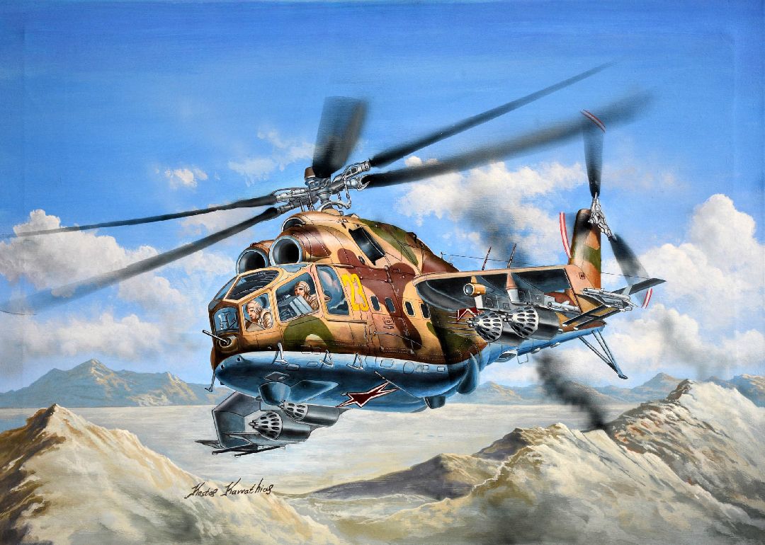 1/48 Mi-24A Hind-B - Hobby Sense