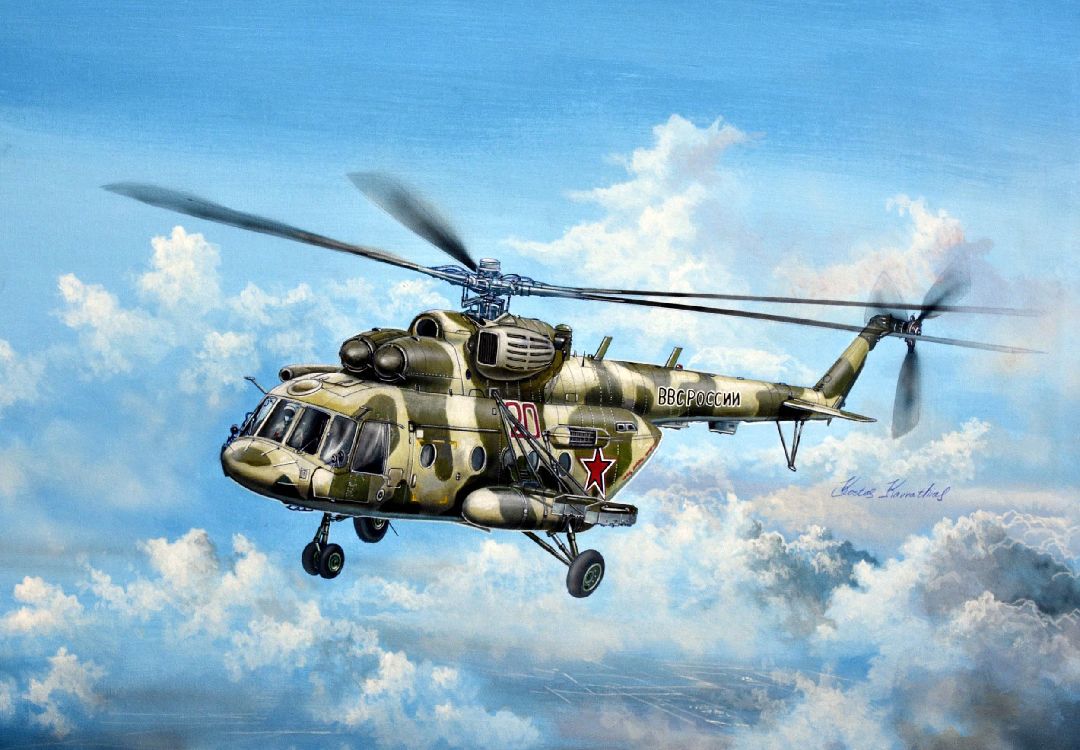 Trumpeter 1/48 Russian Mi-8MTV5 Hip - Hobby Sense