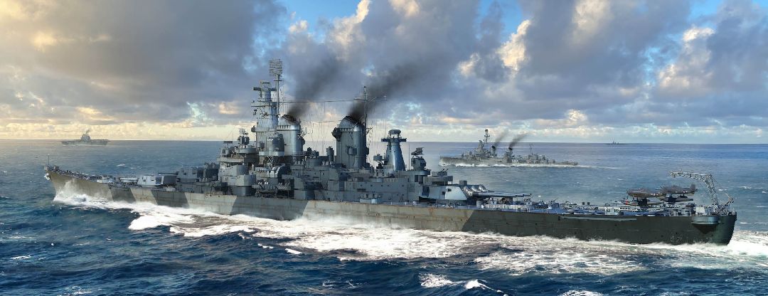 1/700 USS Iowa BB-61 - Hobby Sense