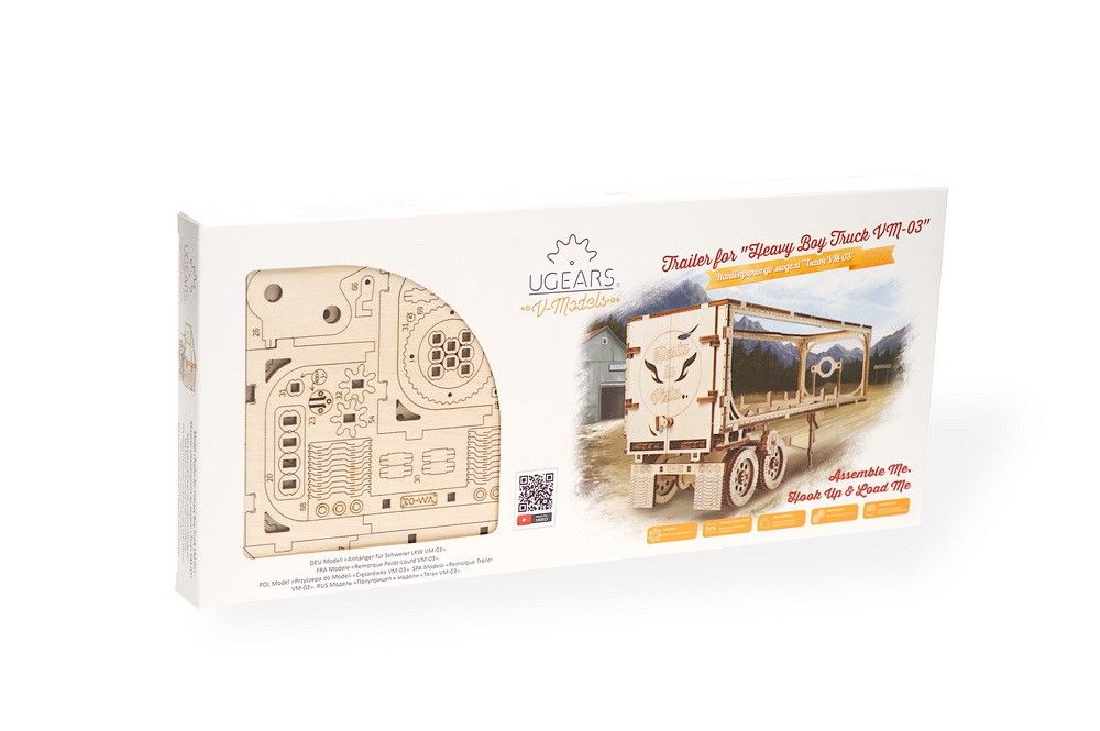 Trailer for Heavy Boy Truck VM-03 - 138 pieces (Medium) - Hobby Sense