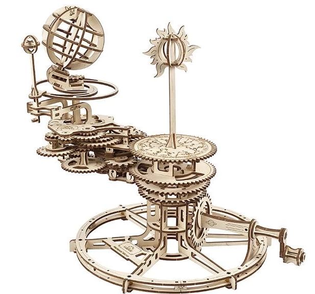 Mechanical Tellurion - 249 Pieces (Medium) - Hobby Sense