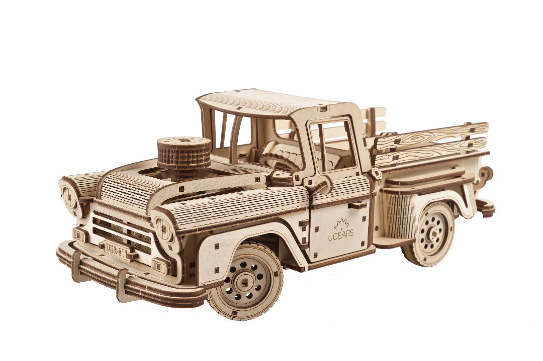 Pickup Lumberjack - 460 Pieces (Advanced) - Hobby Sense