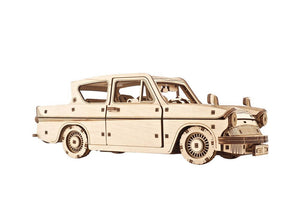 Flying Ford Anglia - 246 Pieces (Medium) - Hobby Sense