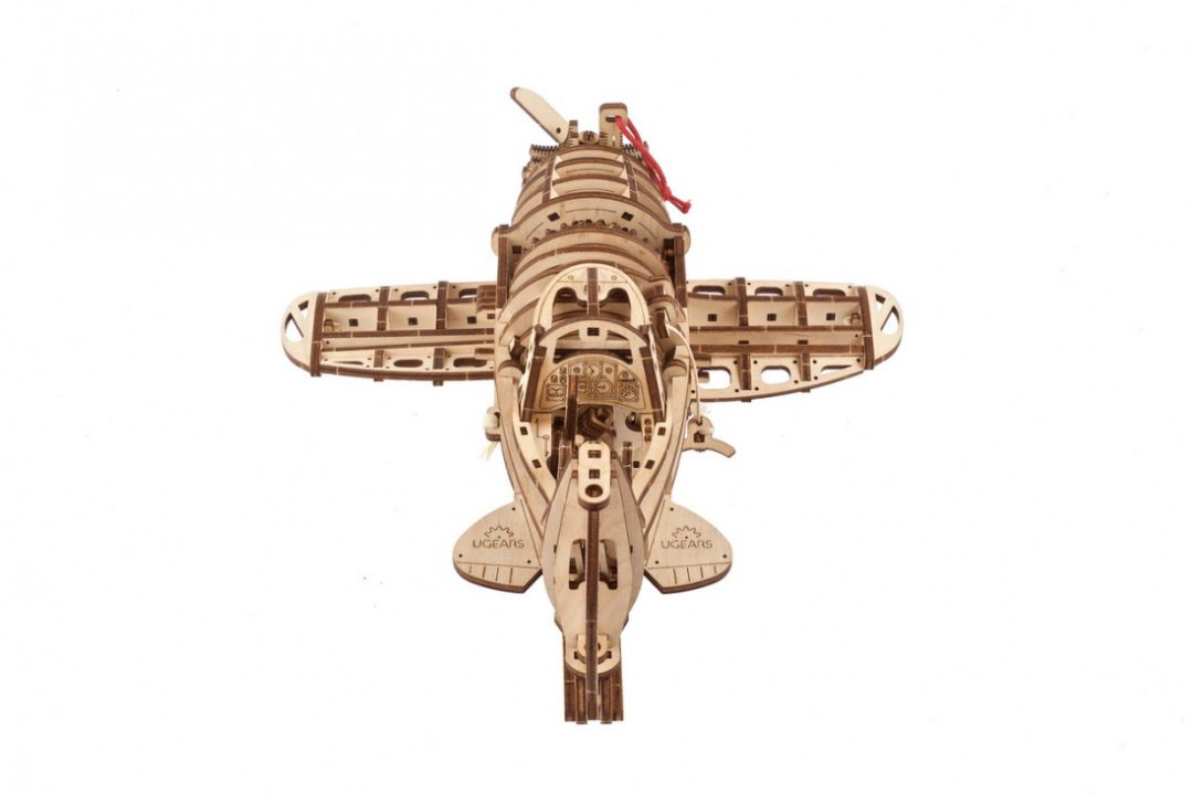 Mad Hornet Airplane - 354 Pieces (Medium) - Hobby Sense