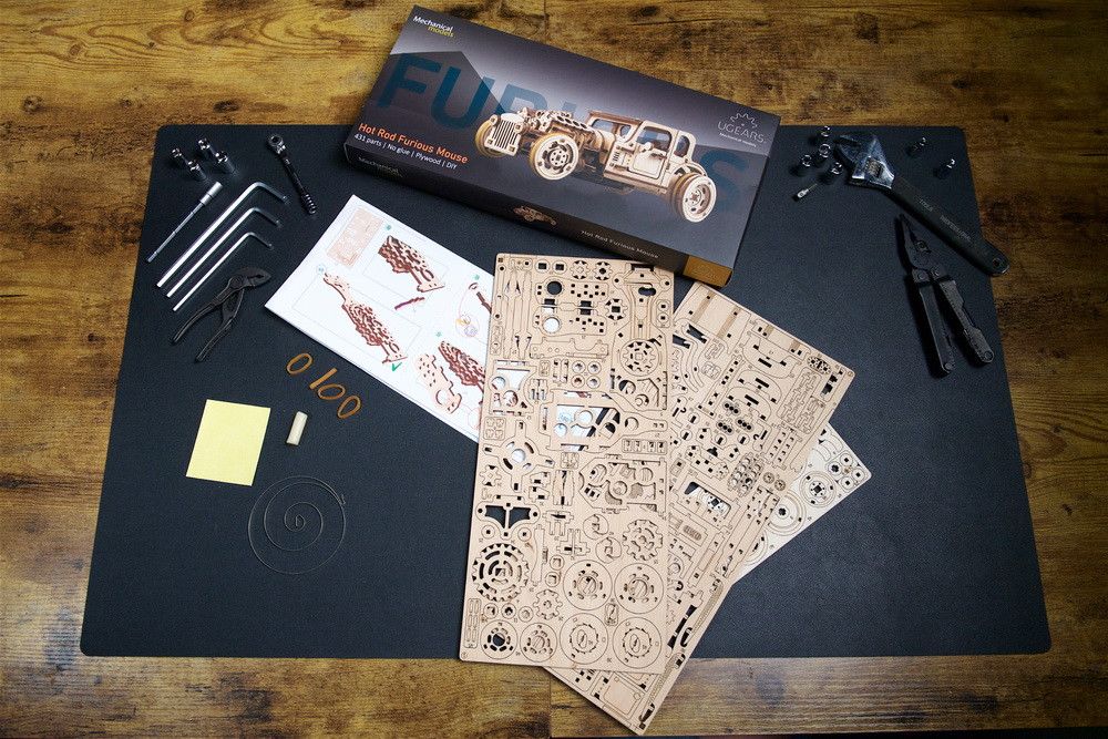 Hot Rod Furious Mouse - 207 Pieces - Hobby Sense
