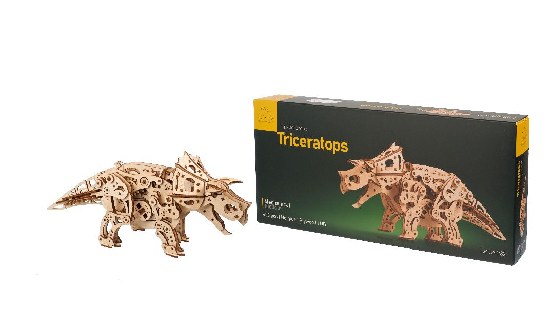 Triceratops - 400 Pieces (Advanced) - Hobby Sense