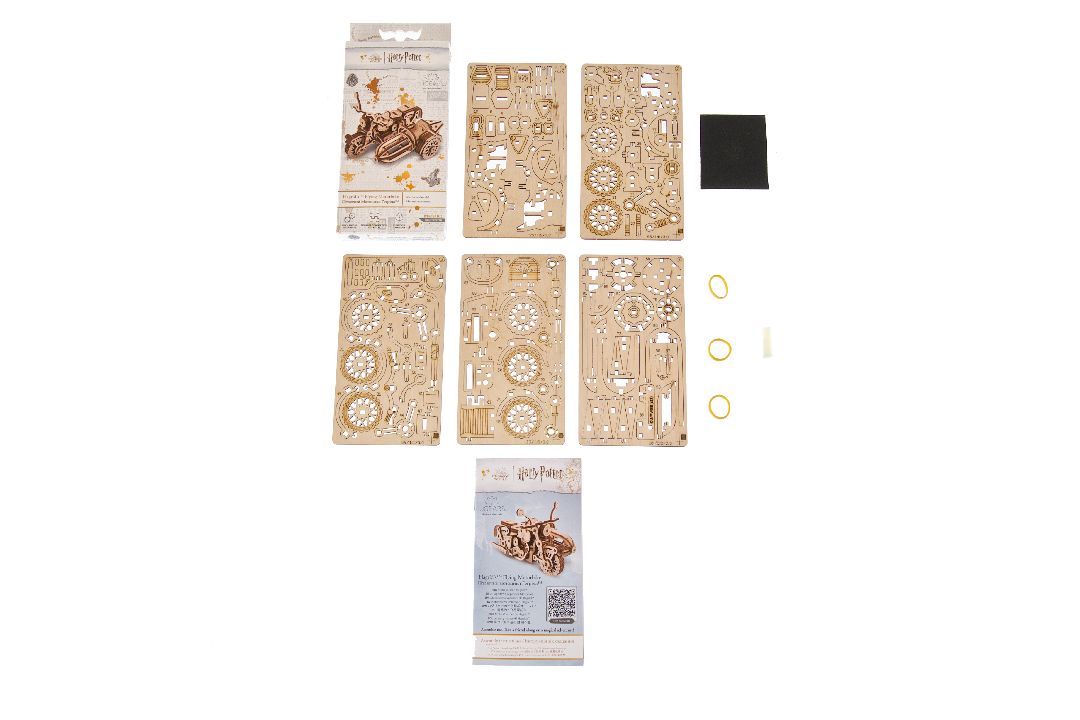 Hagrid's Flying Motorbike - 130 Pieces (Advanced) - Hobby Sense