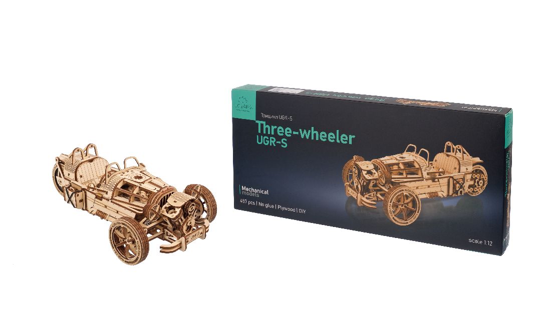 Three-wheeler UGR-S - 457 Pieces (Advanced) - Hobby Sense