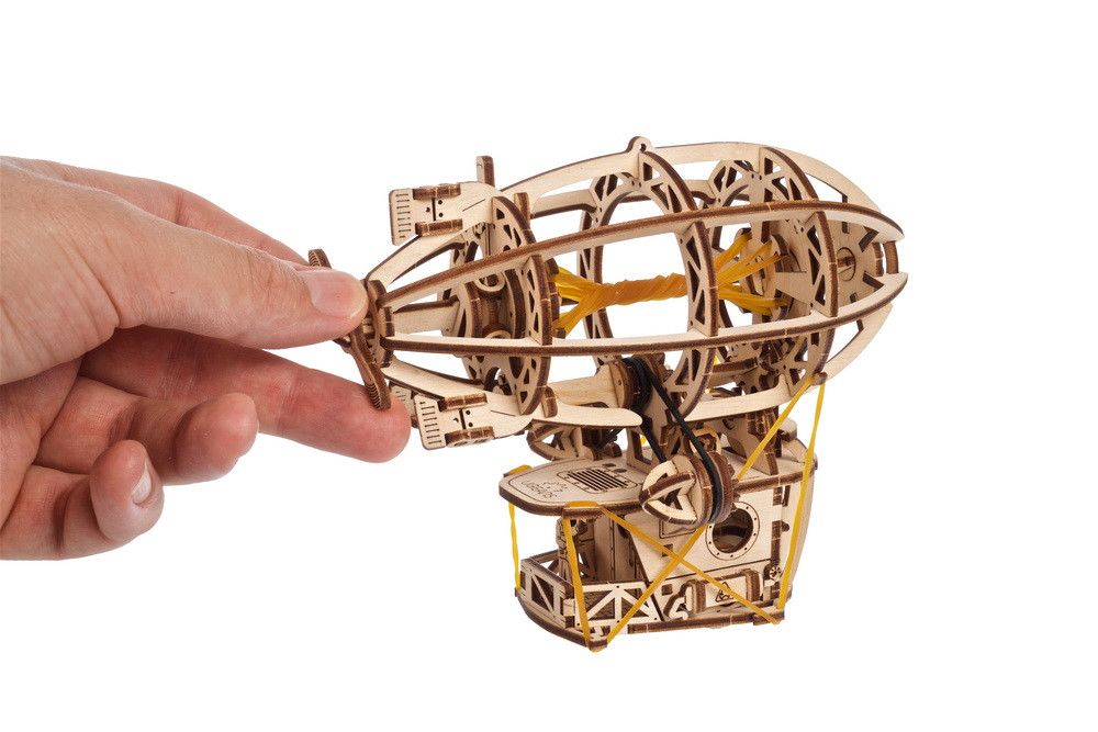 Steampunk Airship - 170 Pieces (Easy) - Hobby Sense