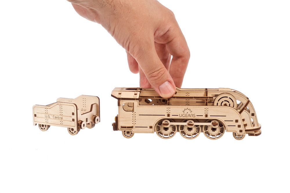 Mini Locomotive - 172 Pieces (Easy) - Hobby Sense