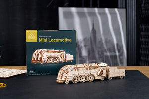 Mini Locomotive - 172 Pieces (Easy) - Hobby Sense