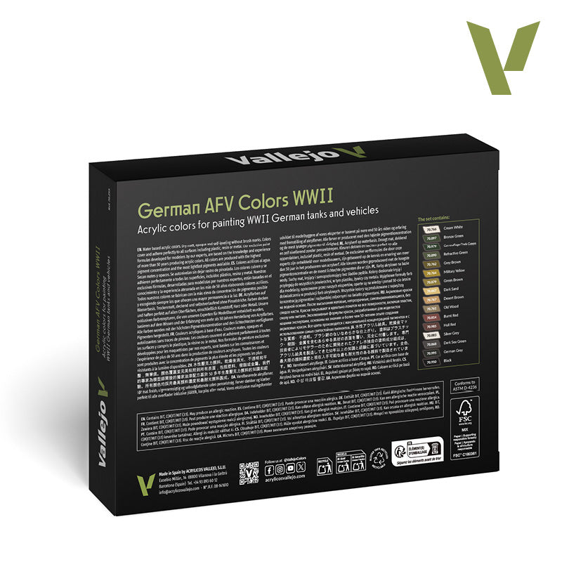 German AFV Colors WWII - Hobby Sense