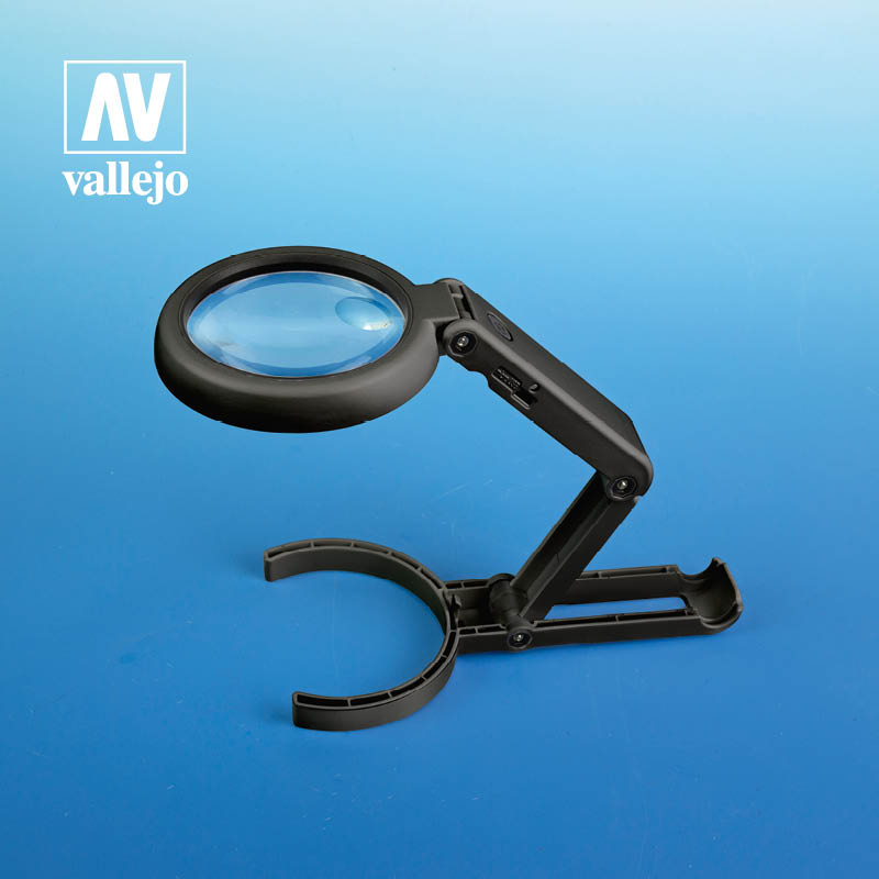 Foldable LED Magnifier with inbuilt stand - Hobby Sense