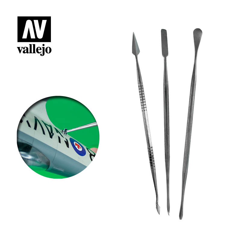 Set of 3 Stainless Steel Carvers - Hobby Sense