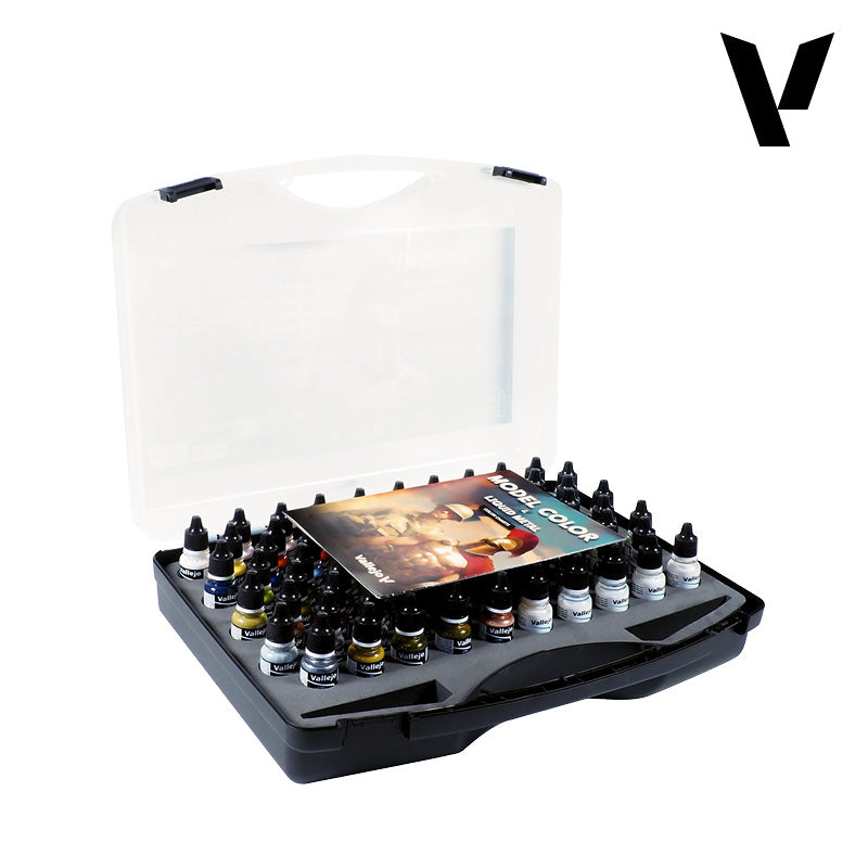 Vallejo Basic Case 75 Colors & 5 Aux. - Hobby Sense