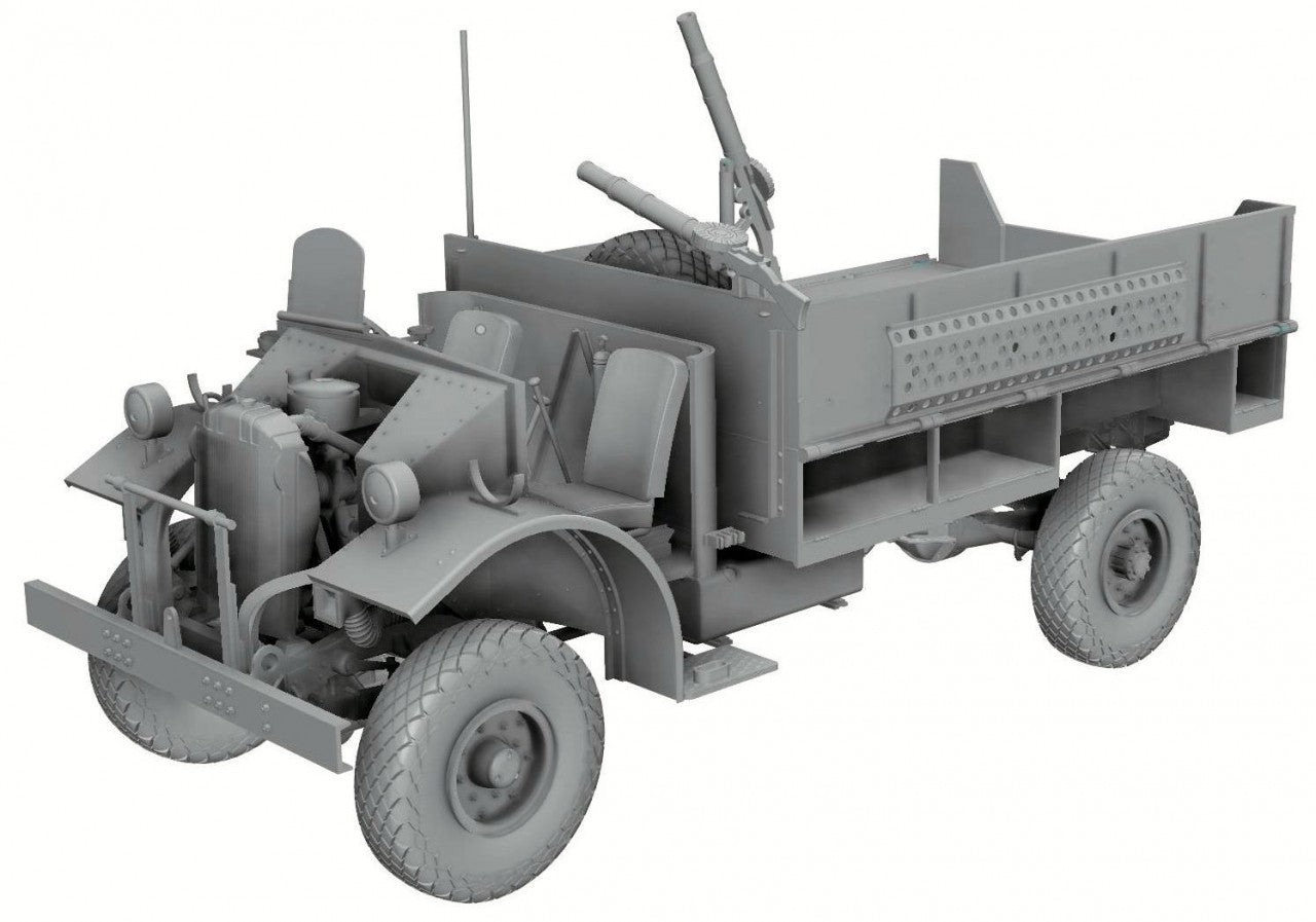 Thunder Model 1/35 CMP in LRDG service LRDG F30 Wireless Truck