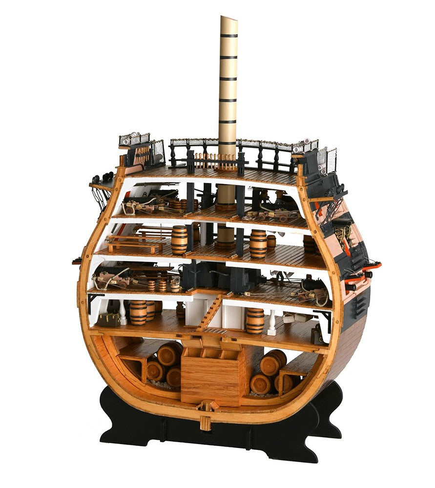 1/72 Cross-Section of HMS Victory - Hobby Sense