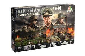 1/72 WWII 1940 Battle of Arras Rommel's Offensive Battle Set - Hobby Sense