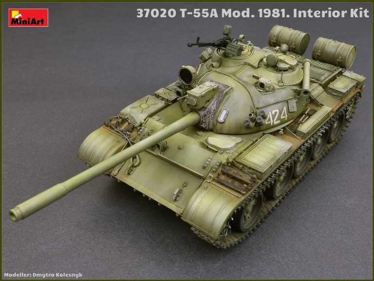 1/35 T55A Mod. 1981 Interior Kit - Hobby Sense