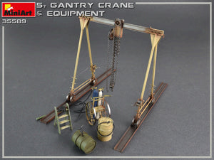 1/35 5 Ton Gantry Crane & Equipment - Hobby Sense