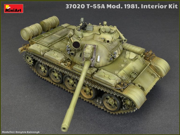 1/35 T55A Mod. 1981 Interior Kit - Hobby Sense