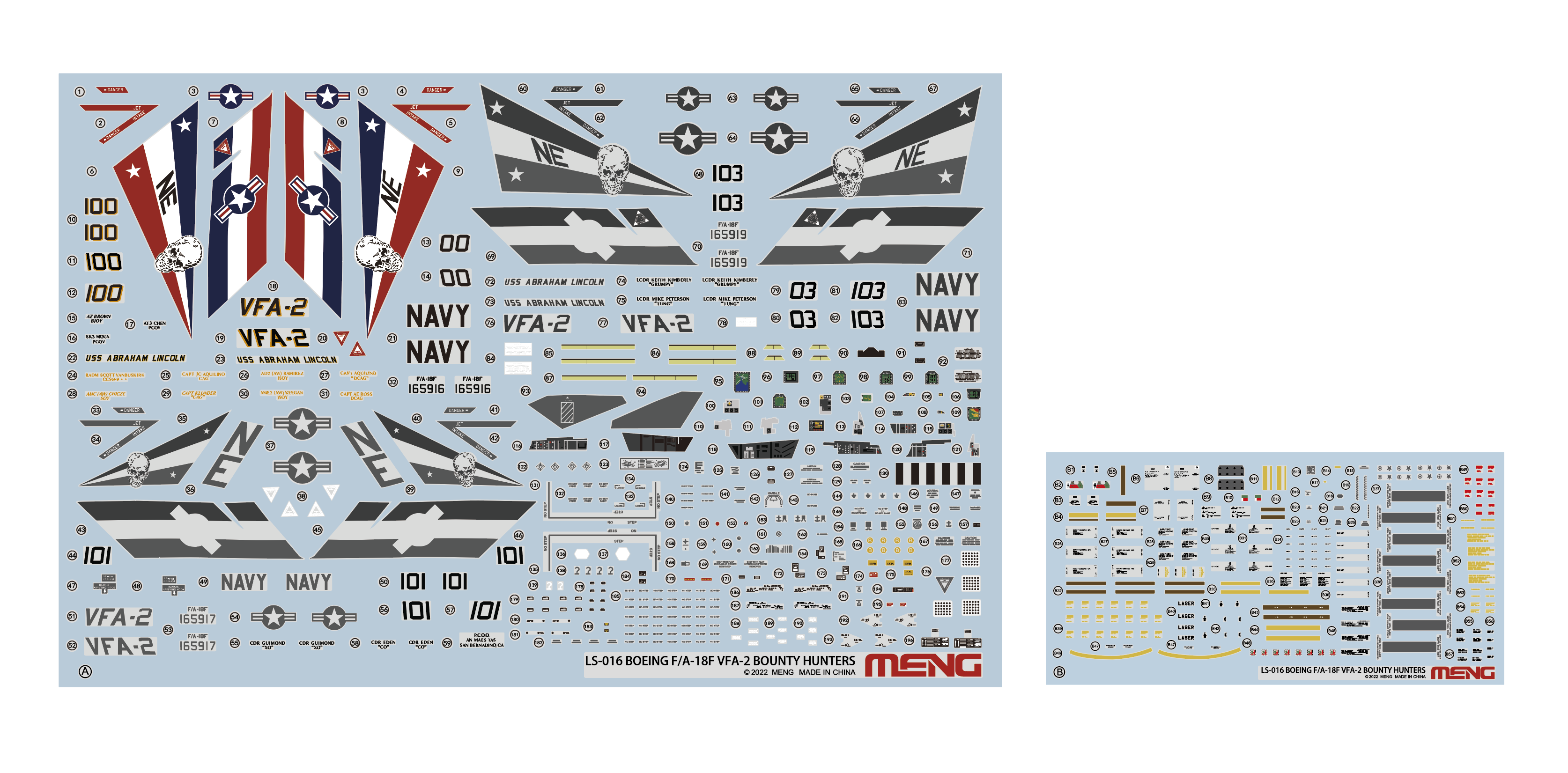 1/48 Boeing F/A 18F Super Hornet Bounty Hunters - Hobby Sense