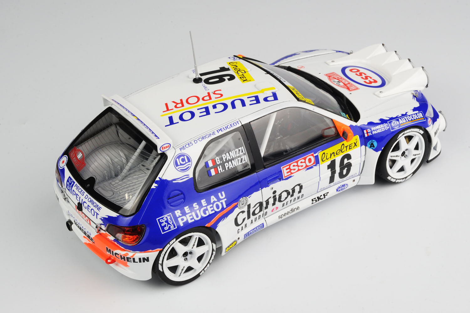 1/24 Peugeot 306 Maxi Evo2 '98 Monte Carlo Rally Class Winner - Hobby Sense