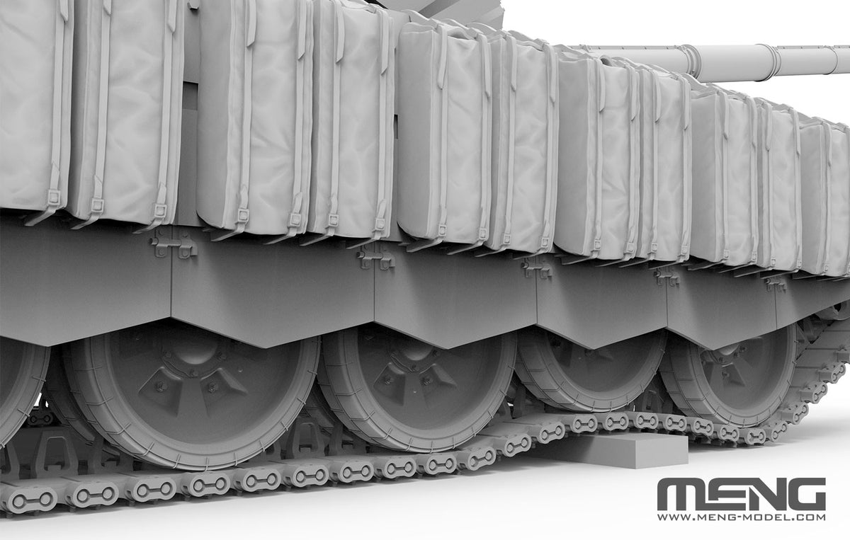 1/35 Russian Main Battle Tank T-72B3M w/ KMT-8 Mine Clearing System - Hobby Sense