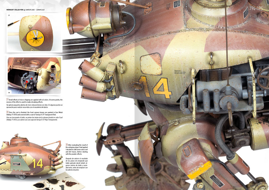 Worn Art Collection #04 Camouflage - Hobby Sense