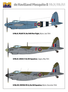 1/32 de Havilland Mosquito B Mk.IX/Mk.XVI - Hobby Sense