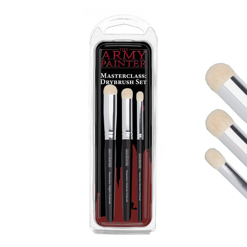 Masterclass Dry brush Set, 3 pcs - Hobby Sense