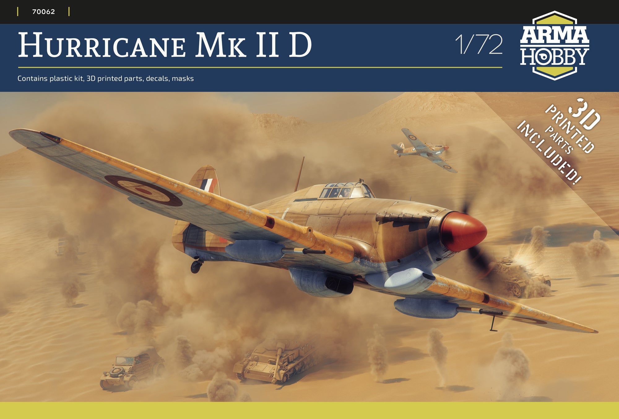 1/72 Hurricane Mk II D - Hobby Sense
