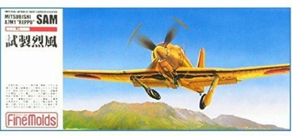 1/72 IJN Experimental Carrier Fighter A7M-1 Sam - Hobby Sense