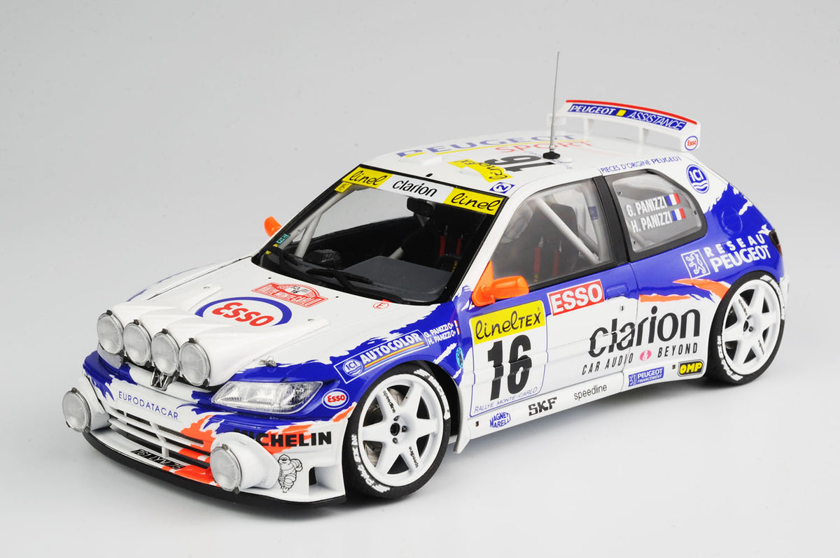 1/24 Peugeot 306 Maxi Evo2 '98 Monte Carlo Rally Class Winner - Hobby Sense