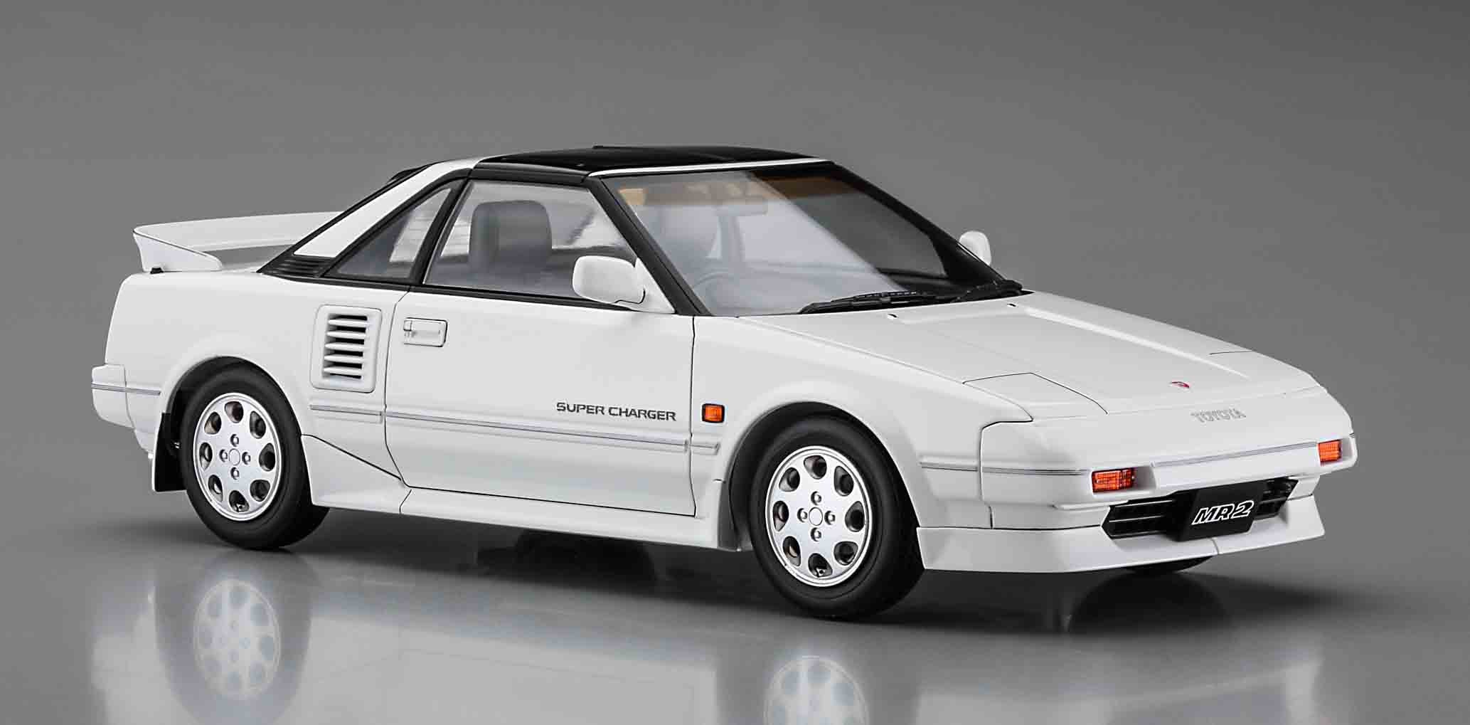 1/24 Toyota MR2 (AW11) Late Version G-Limited Super Charger T Bar Roof - Hobby Sense